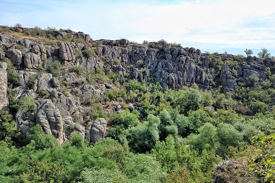 Актовський каньйон, Актове