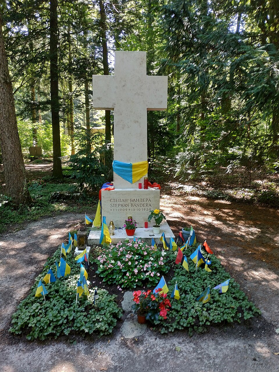 Могила Степана Бандери, Мюнхен
